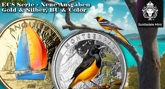 Scottsdale Mint: EC8 Serie in Gold & Silber